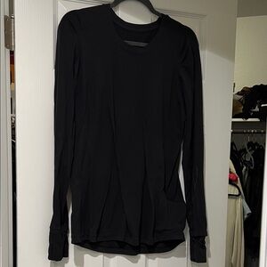 lululemon athletica Black Long Sleeve Top